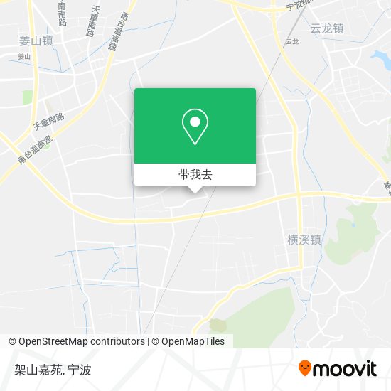 架山嘉苑地图