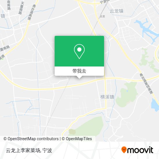 云龙上李家菜场地图