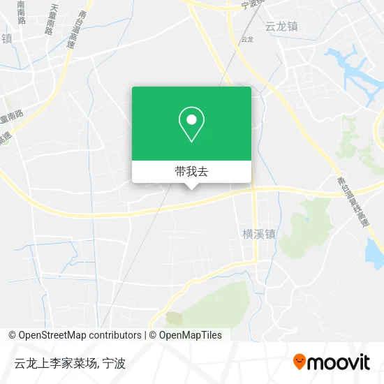 云龙上李家菜场地图