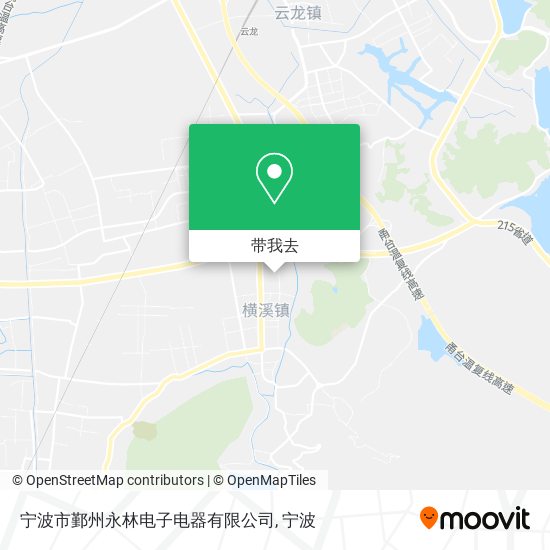 宁波市鄞州永林电子电器有限公司地图