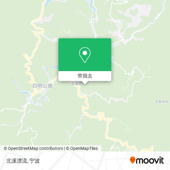 北溪漂流地图