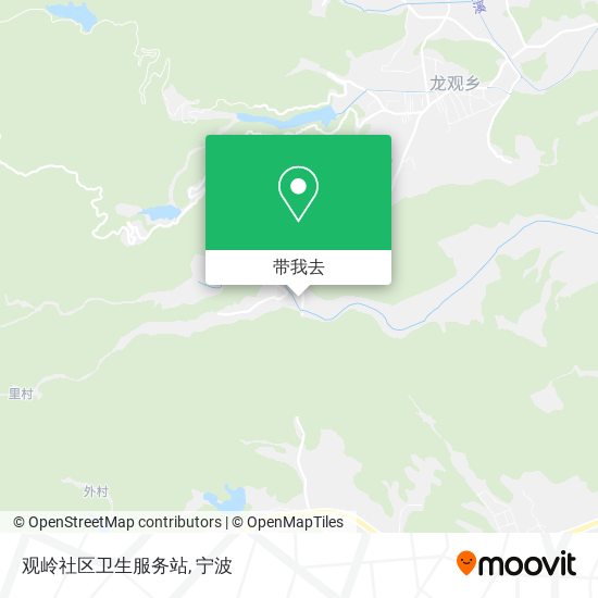 观岭社区卫生服务站地图