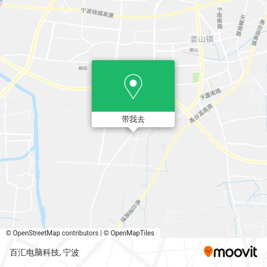 百汇电脑科技地图