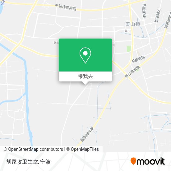 胡家坟卫生室地图