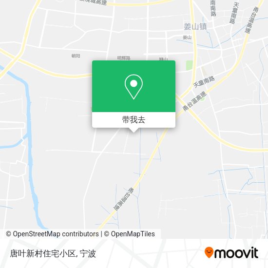 唐叶新村住宅小区地图