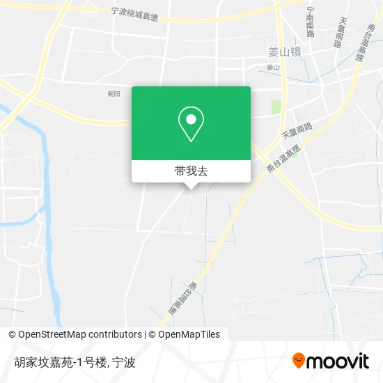 胡家坟嘉苑-1号楼地图