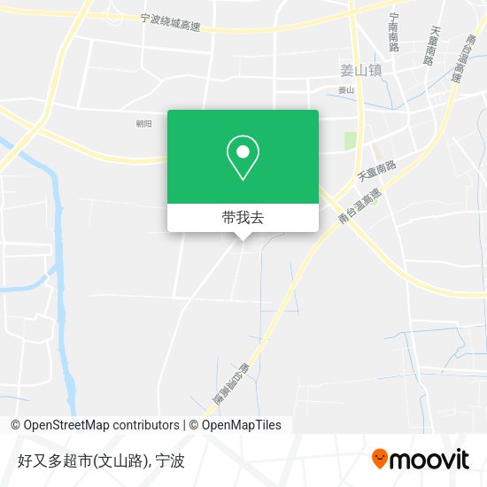 好又多超市(文山路)地图