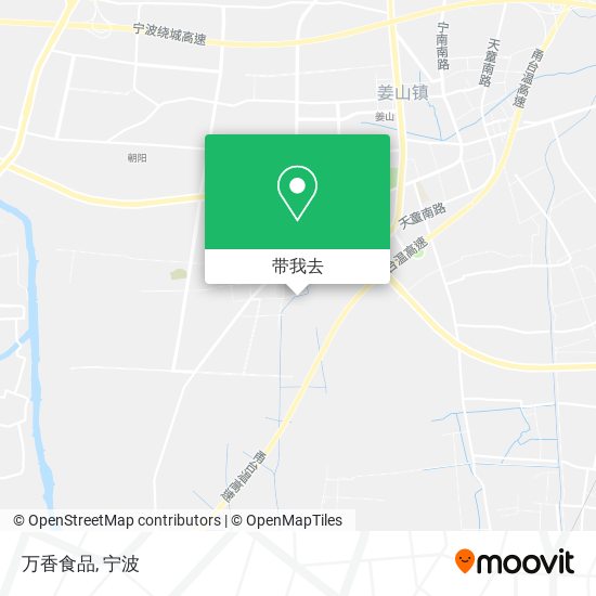 万香食品地图