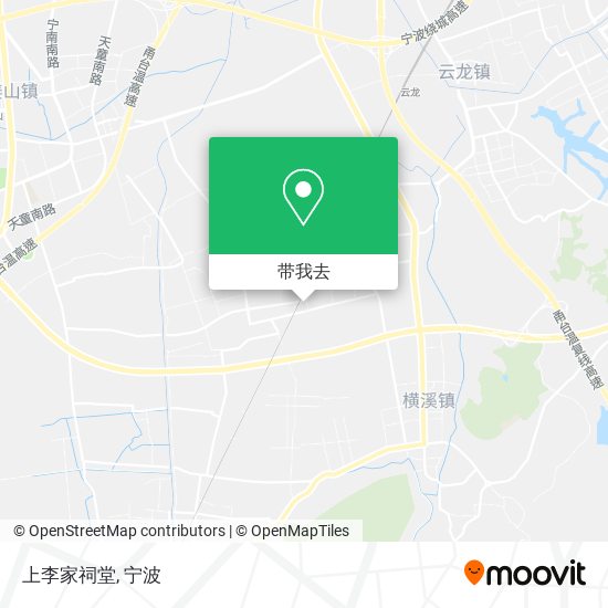 上李家祠堂地图