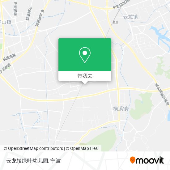 云龙镇绿叶幼儿园地图