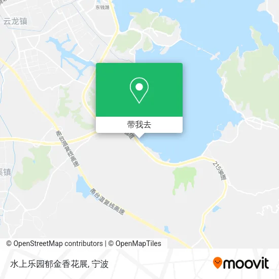 水上乐园郁金香花展地图
