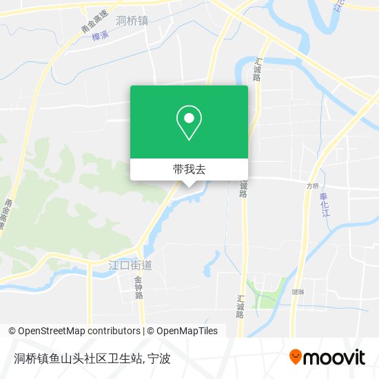 洞桥镇鱼山头社区卫生站地图