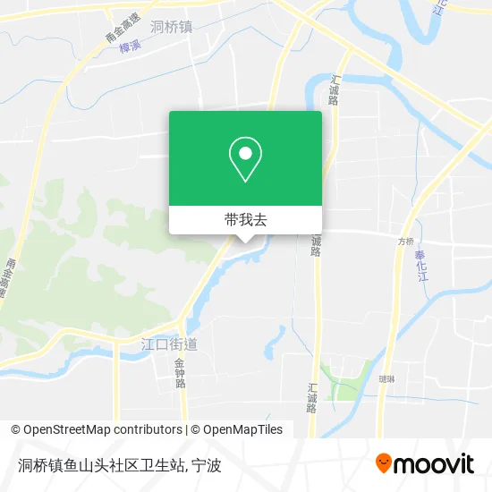 洞桥镇鱼山头社区卫生站地图