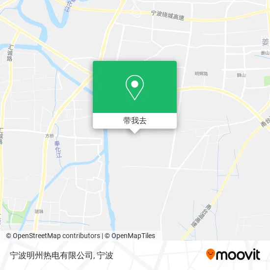 宁波明州热电有限公司地图