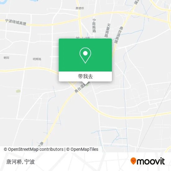 唐河桥地图