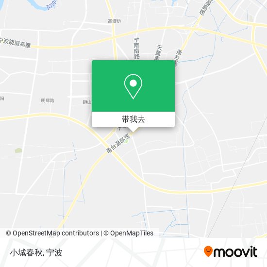 小城春秋地图