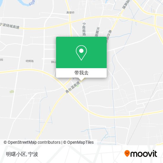 明曙小区地图