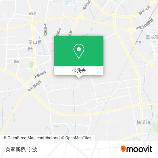 黄家新桥地图