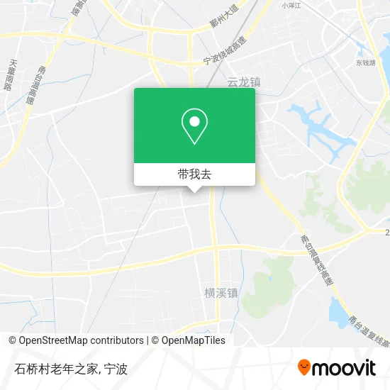 石桥村老年之家地图