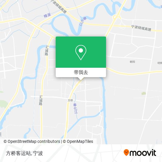方桥客运站地图