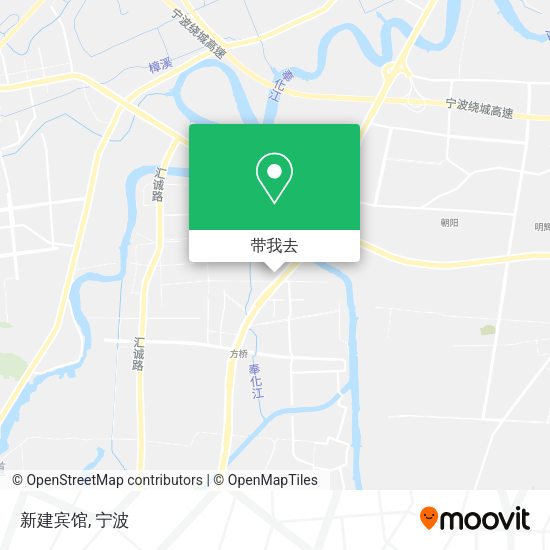 新建宾馆地图