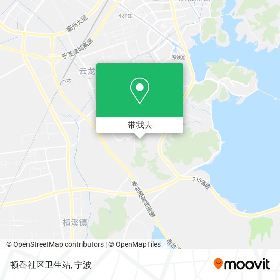 顿岙社区卫生站地图