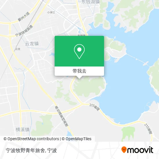 宁波牧野青年旅舍地图