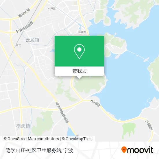 隐学山庄-社区卫生服务站地图