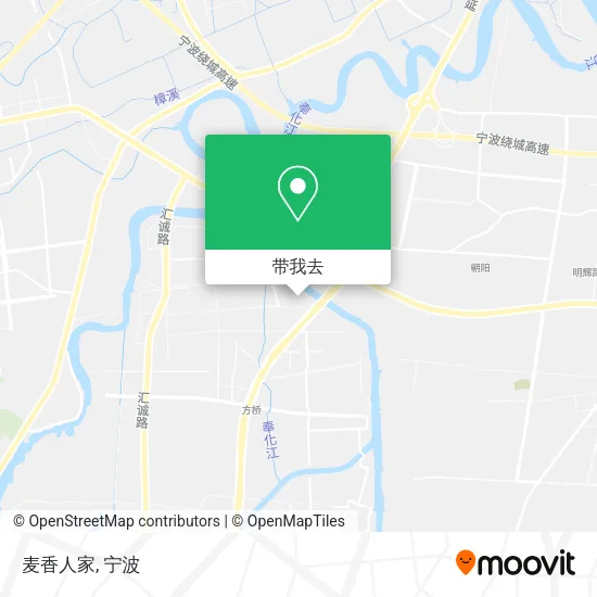 麦香人家地图