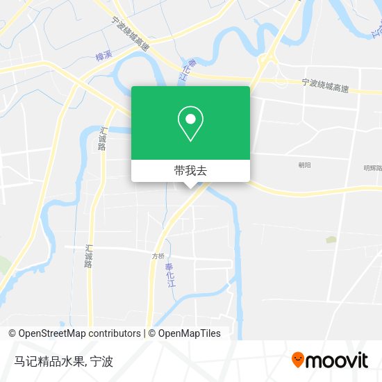 马记精品水果地图