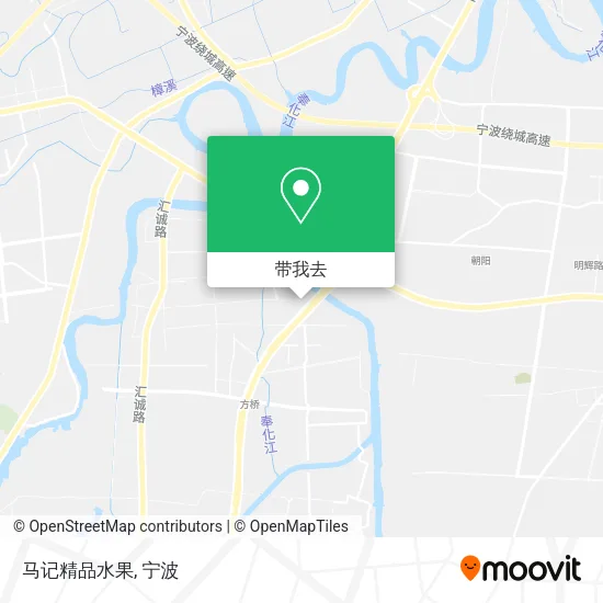 马记精品水果地图