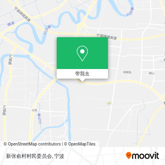 新张俞村村民委员会地图