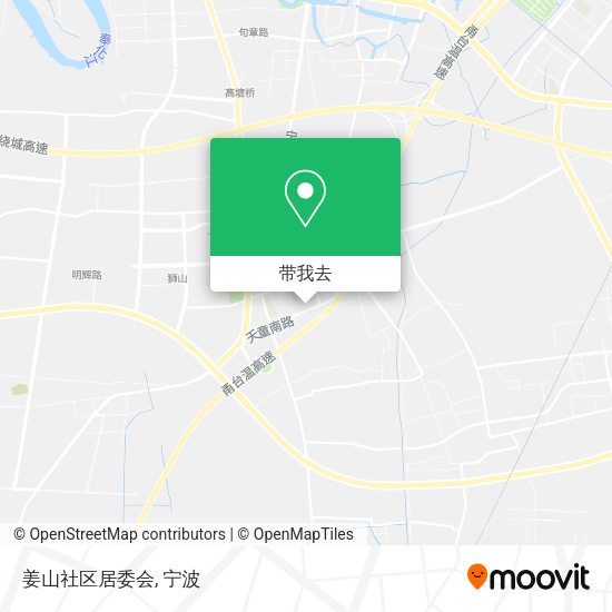 姜山社区居委会地图