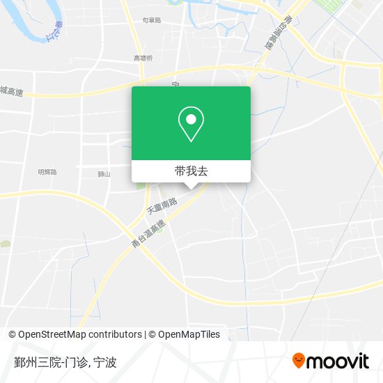 鄞州三院-门诊地图
