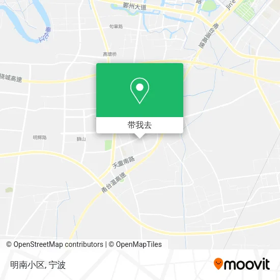 明南小区地图