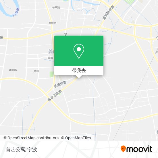 首艺公寓地图