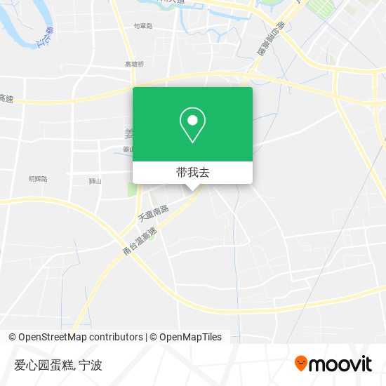 爱心园蛋糕地图