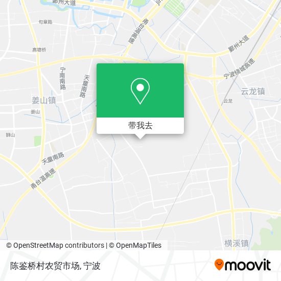 陈鉴桥村农贸市场地图