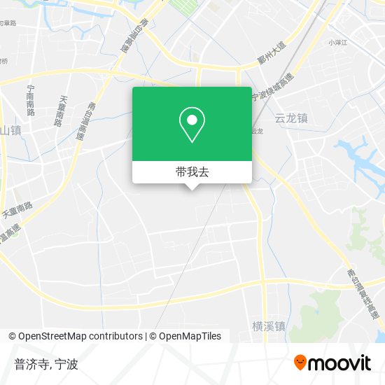 普济寺地图