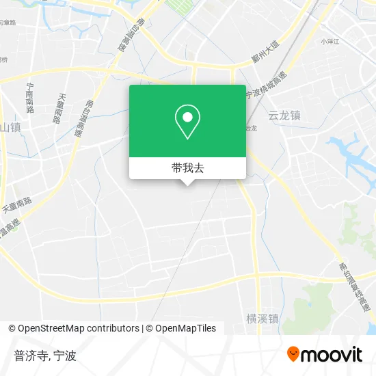 普济寺地图
