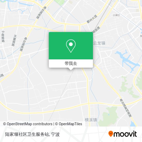 陆家堰社区卫生服务站地图