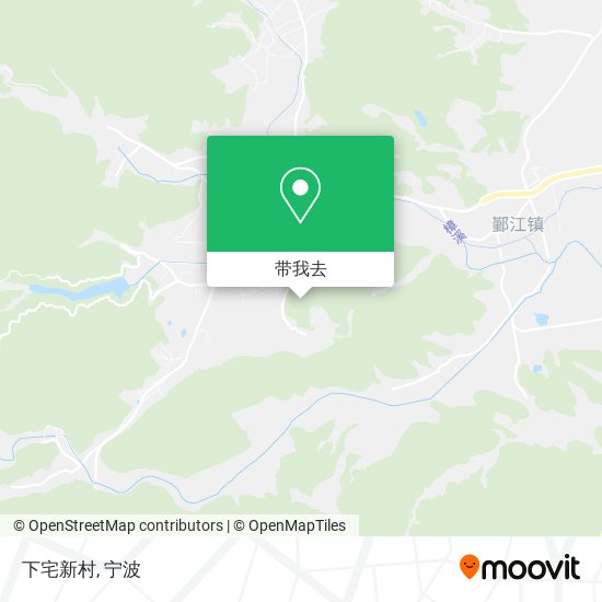 下宅新村地图