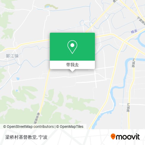 梁桥村基督教堂地图