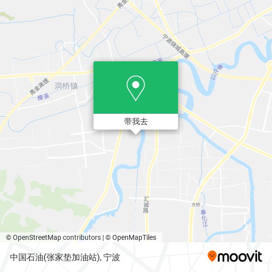 中国石油(张家垫加油站)地图