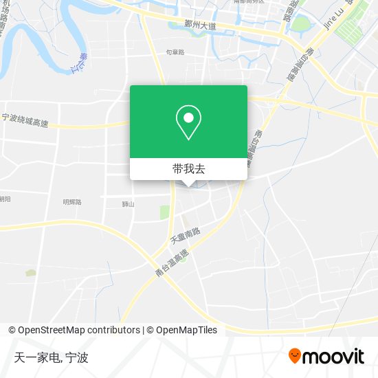 天一家电地图