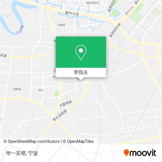 华一宾馆地图