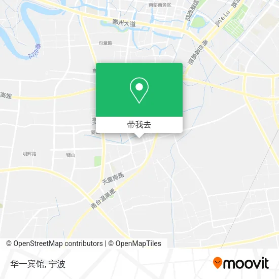 华一宾馆地图