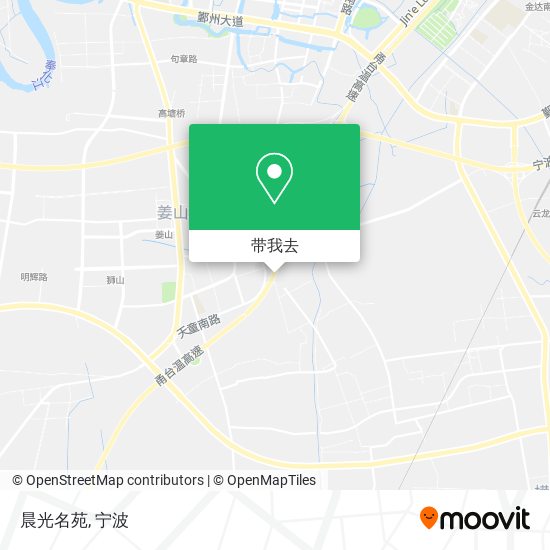晨光名苑地图
