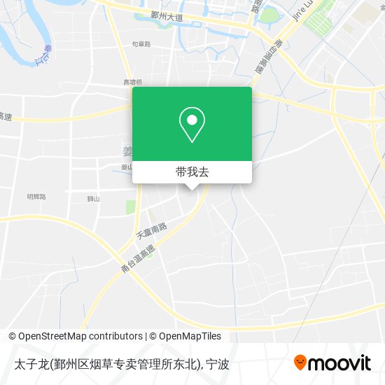 太子龙(鄞州区烟草专卖管理所东北)地图