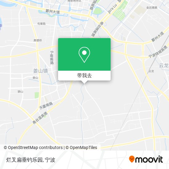烂叉扁垂钓乐园地图